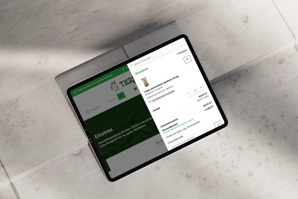 Tierpellets Onlineshop