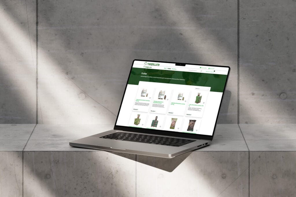 Tierpellets Onlineshop