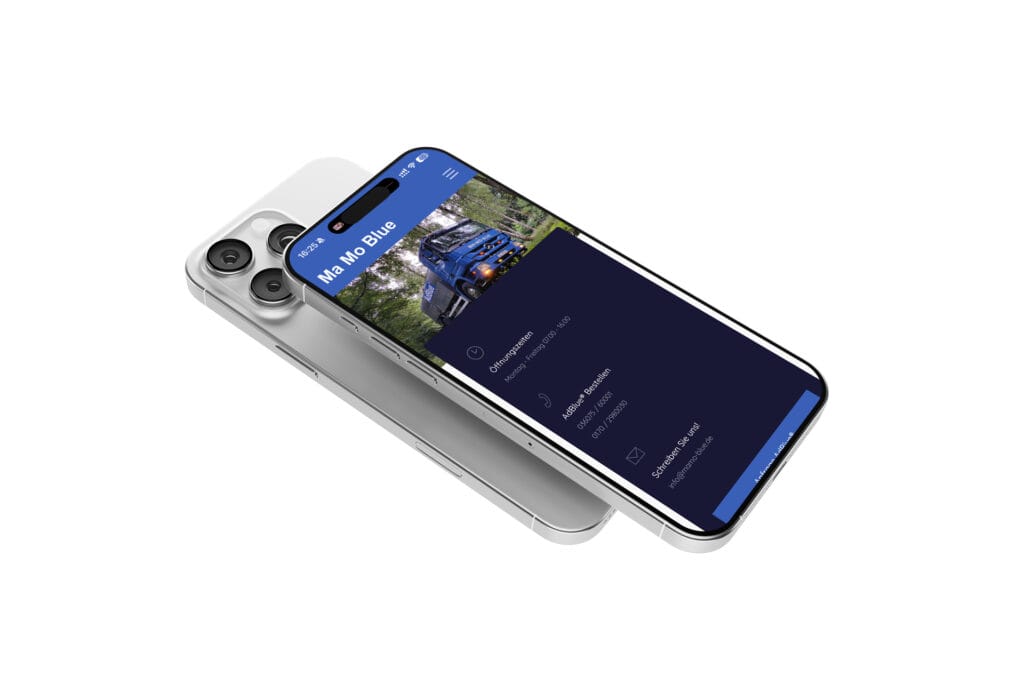 Mamo Blue Website
