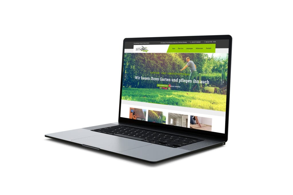 Sven Macke Dienstleistungen Website