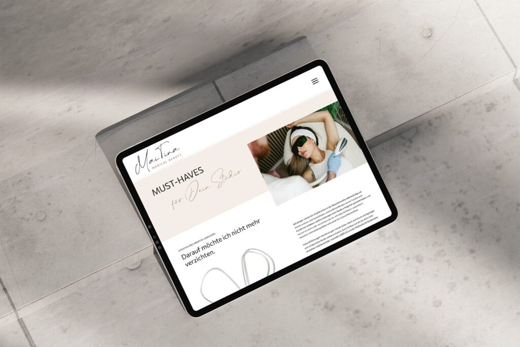 Mai Tina Medical Beauty Website