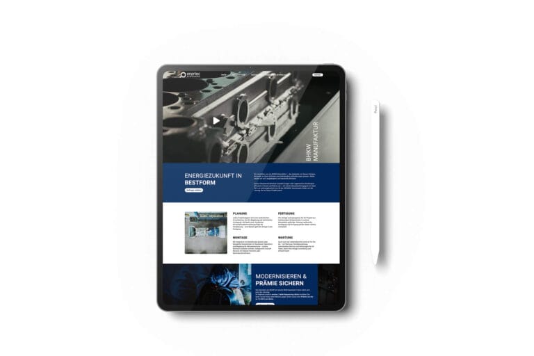 enertec Eichsfeld Internetseite