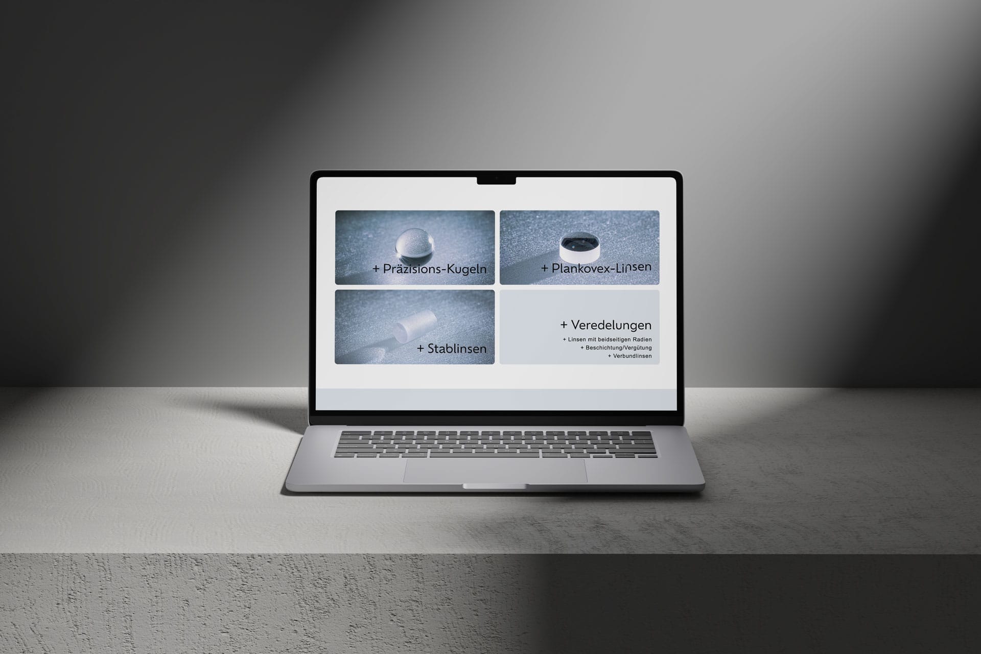 Website Feinoptik Herburg GmbH