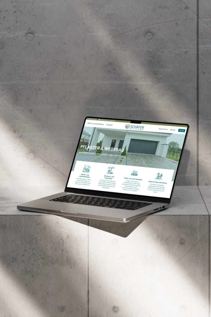 Gala Bau Schäfer Website