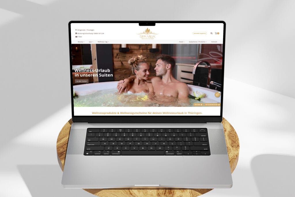 Spa Villa Website
