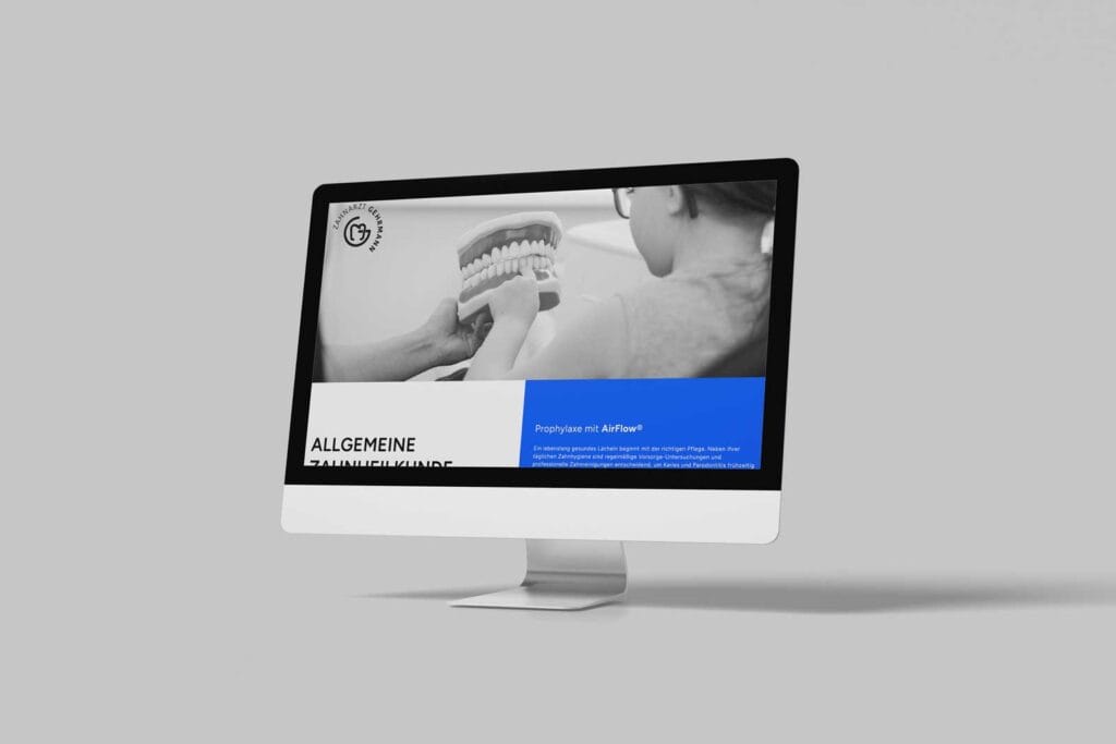 Zahnarzt Gehrmann Website