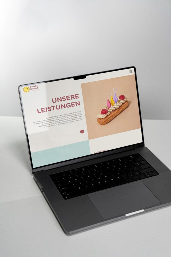 Baare Heidle Zahnärzte Website