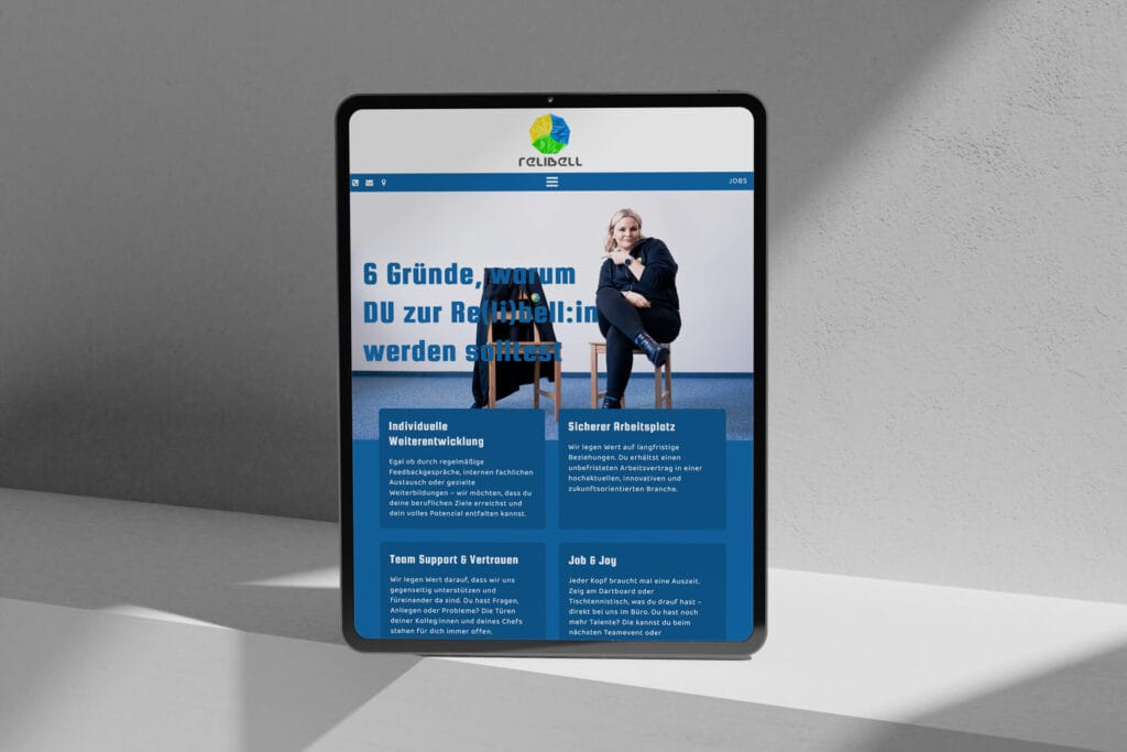 Relibell Zertifizierungen Website