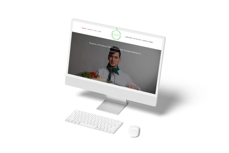 Rucola Grana Pizzeria Internetseite