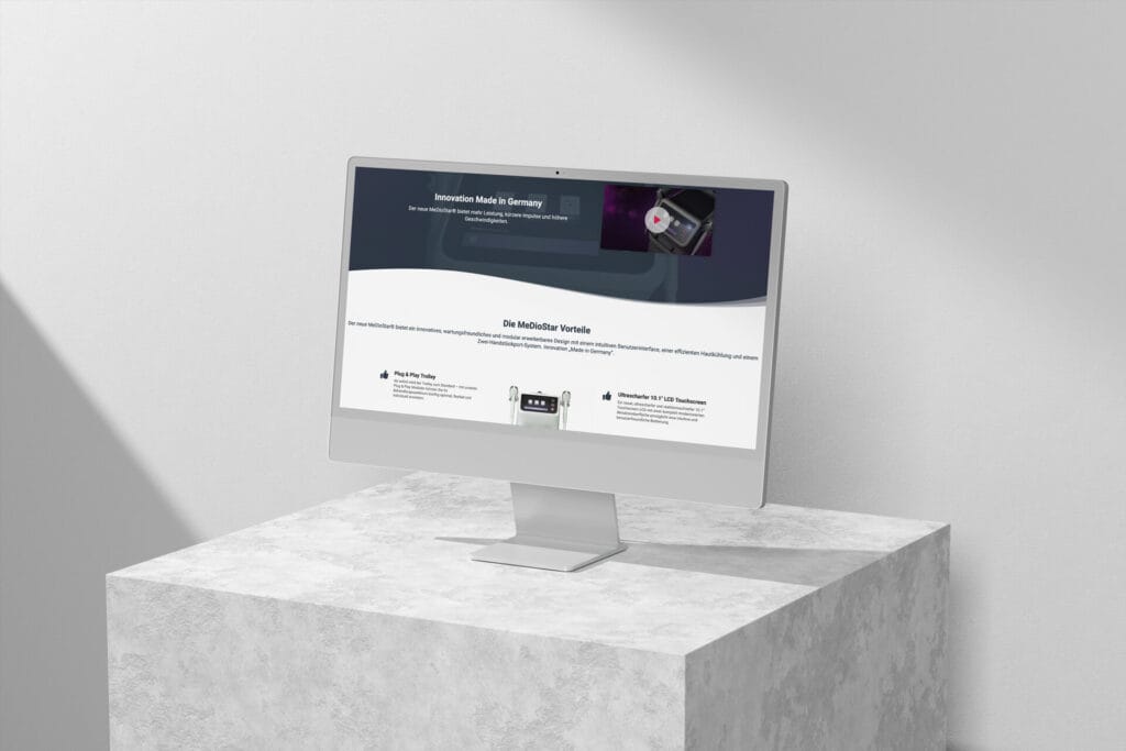 SSR medical & more Website