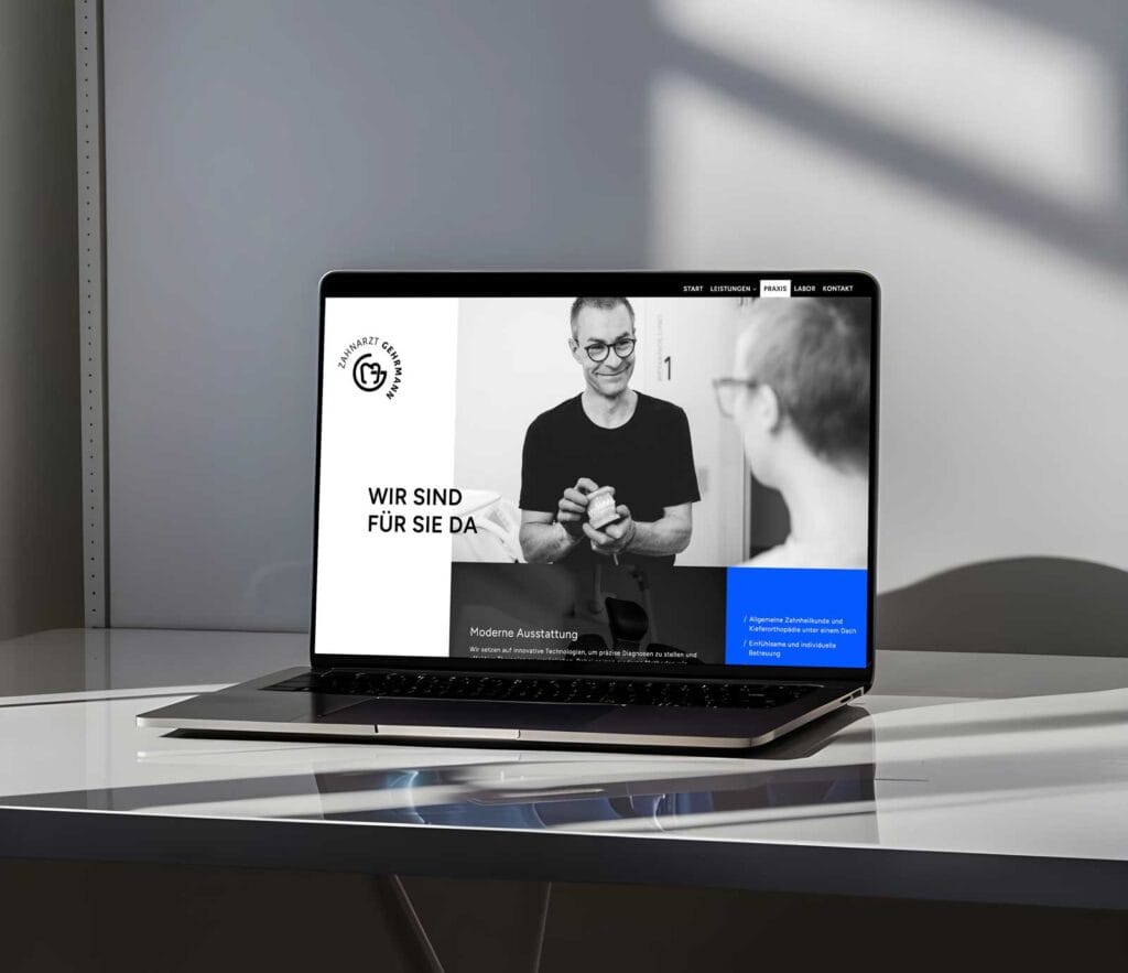 Zahnarzt Gehrmann Website