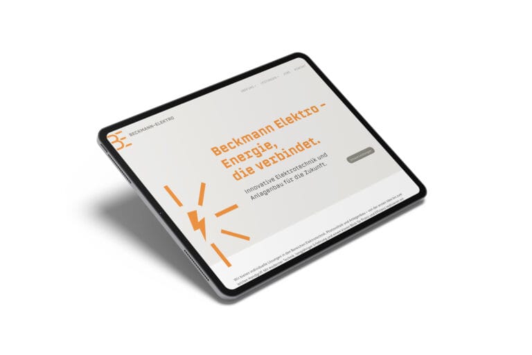 Elektro Beckmann Webseite