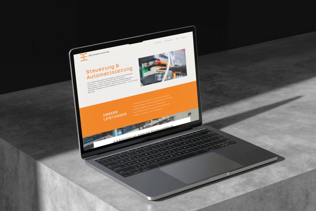 Elektro Beckmann Webseite