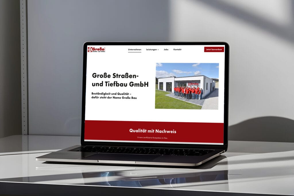 Grosse Bau Website