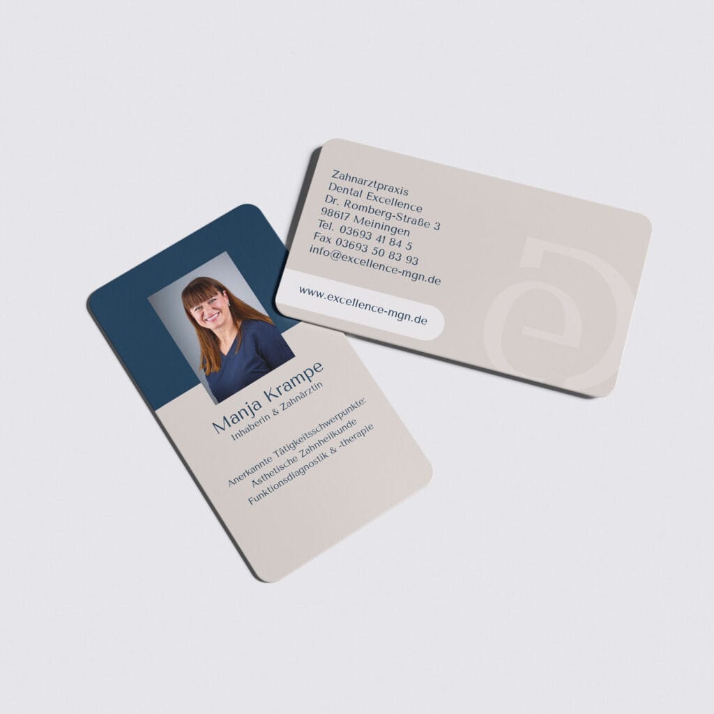 Dental Excellence Visitenkarte