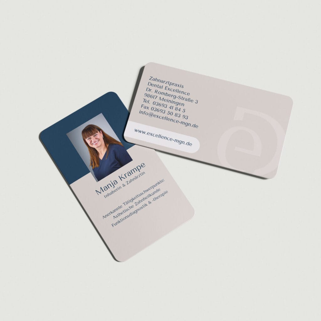 Dental Excellence Visitenkarte